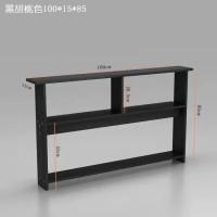 ราคา ชั้นวางของข้างเตียงสีดำ โซฟาข้างเตียง ผ่าขอบตู้ยาวในห้องนอน (28377229761)