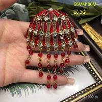 ราคา เข็มกลัดเพชรโบราณสำหรับผู้หญิง สไตล์วินเทจ สีแดง พร้อมดีไซน์เรโทรหรูหรา (46801527095)
