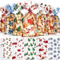 ราคา Outus 100 ชิ้นคริสต์มาส Cellophane Treat กระเป๋า, พลาสติกคริสต์มาส Cello กระเป๋า Twist Ties สําหรับ Candy, คุกกี้, Goodies, ห่อของขวัญ, Xmas Party Favor Supplies (51551888925)