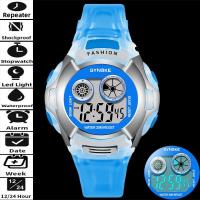 ราคา Synoke นาฬิกาดิจิตอล LED สีสันสดใส chronograph สำหรับเด็ก เป็นของขวัญที่เหมาะสมสำหรับนักเรียน (27541999216)