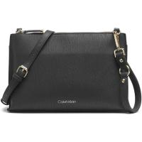 ราคา CALVIN KLEIN Sonoma Crossbody bag Black Color กระเป๋าสะพายสีดำของแท้ (6685257835)