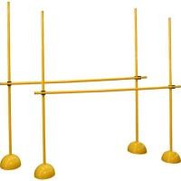 ราคา [ชุด 4 เซต] FBT เสาฝึกซ้อมฟุตบอล เสาวิ่งซิกแซก ฝึกความคล่องตัว Agility Poles ชุดมัลติเฮอร์เดิลโคนส์ รหัส 68491 (28006087699)