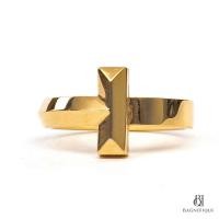 ราคา [ของแท้] TIFFANY&CO. RING GOLD มีใบรับประกัน ตรวจสอบได้ทุกใบ ✅ (26403133551)