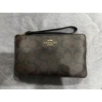 ราคา New coach 1zip L ลายซีน้ำตาลเข้ม (9297673864)
