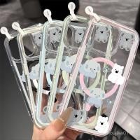 ราคา เคสโทรศัพท์ถุงลมนิรภัยสองสี ลายช้างแม่เหล็กน่ารักเข้ากันได้กับ iPhone 11, 12, 13, 15, 16, 14, 11PRO, 13PRO, 12PROMAX, 16PROMAX, 15PROMAX, 13PLUS, 15PLUS, 16PLUS 0WQ9 (27493005291)