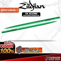 ราคา Zildjian 5A Acorn สี Neon Green ไม้กลอง Zildjian Drumsticks - เต่าแดง (25092439038)