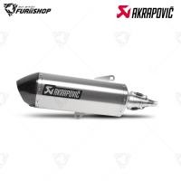ราคา ท่อสูตร/ท่อแต่ง/ท่อไอเสีย Akrapovic Slip on Titanium Logo Aluminiu : for Honda Forza300ABS 2018-2019/ForzaABS 350 20-22 (43157152595)