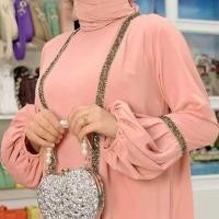 ราคา ❤ Eid Abaya ชุดชุดมุสลิมแบบยาวไก่งวงสำหรับผู้หญิงเสื้อ (23264461587)