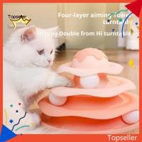 ราคา ท็อปส์ซู* อุปกรณ์สัตว์เลี้ยงที่ทนต่อการเคี้ยวของเล่นติดตามลูกบอลแมวซิลิโคนทนทานของเล่นทาวเวอร์พร้อมรางบอลสําหรับแมวในร่ม4ระดับแผ่นเสียงปริศนาของเล่นสําหรับลูกแมวสนุกสํา (55200604802)