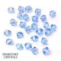 ราคา Swarovski Bicone Light Sapphire - เลื่อมเย็บสีน้ําเงิน - 5mm (29529020424)