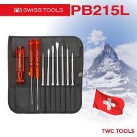 ราคา PB Swiss Tools ชุดไขควง ซองหนัง รุ่น PB 215L ไขควงซองหนัง 10 ตัวชุด Swiss Made PB215 (17793362128)