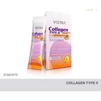ราคา VISTRA COLLAGEN TYPE II 1000 MG PLUS TURMERIC EXTRACT 10 G. 10 PC (1 ซอง) (43519399339)