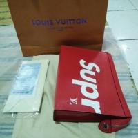 ราคา กระเป๋าหลุยส์ Lv supreme cluth (949168691)