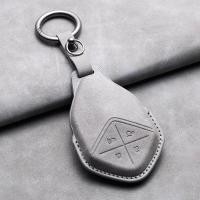 ราคา 4 Buttons Car Remote Key Case Cover for Changan Deepal S7 SL03 2022 2023 Leather Car Key Shell Fob Holder Protector Keyc (28911922009)