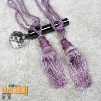 ราคา พู่รวบม่าน​(คริสตัล​)​ สายรวบผ้าม่านแบบพู่สีม่วง (11022031390)