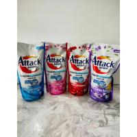 ราคา ATTACK แอทแทค ชนิดน้ำสูตรเข้มข้น ผลิตภัณฑ์ซักผ้า (ขนาด 700-750 มล.) (23262110938)