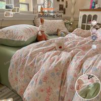ราคา 3/4ชิ้น ชุดเครื่องนอน ผ้าปูที่นอน+ปลอกหมอน+ปลอกผ้านวม ดินสอสีชินจัง Sanrio หมา ดอกไม้ พิมพ์ลาย 3ฟุต 5ฟุต 6ฟุต jacquard bedsheet bedding set Crayon Shin-chan (42062390091)