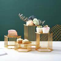 ราคา ชั้นวางอาหารหรูหรา ชั้นวางเบเกอร์รี่ แท่นโชว์เค้ก (27056389904)