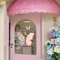 ราคา สติกเกอร์ประตูสำหรับตกแต่งหน้าต่างสไตล์ Ins Creative พร้อมลายผีเสื้อน่ารัก (43624330563)