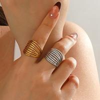 ราคา มันเงา เส้น แหวนสแตนเลสปรับได้ กันน้ํากันเหงื่อ แฟชั่นเรียบง่ายสำหรับผู้ชาย (40354153844)