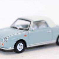 ราคา คลังสินค้าพร้อม แกะชิงเต่าคลับแคปซูลรถของเล่น Nissan Figaro Nissan Figaro 1/64 โมเดลรถ (29684939294)