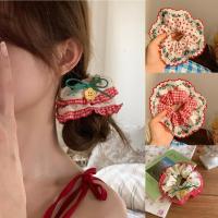 ราคา [Mimmufffin] ยางมัดผมผ้าฝ้าย ยางรัดผมแฮนเมด handmade (28601933091)