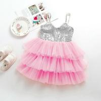 ราคา Gd33602 พร้อมส่งจากไทย ชุดเดรสออกงานเด็กสีชมพู เด็กเล็ก-เด็กโต (6707212666)