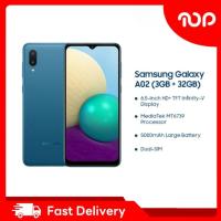 ราคา โทรศัพท์ Samsung Galaxy A02 32 GB Azul จอใหญ่ 6.5นิ้ว พร้อมส่ง (27084759659)