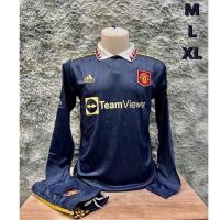ราคา ❥ชุดบอลแขนยาวทีมแมนเชสเตอร์ ยูไนเต็ด ชุดสีกรม ฤดูกาลใหม่ล่าสุด แมนยู (783110705)