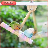 ราคา [pugwsl] ของเล่นแกว่งนก ไม้หมุนได้ นกแก้ว Playstand สําหรับ Budgies Conures Parakeets (49252959961)
