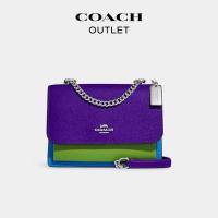 ราคา COACH/COACH Olay Female Bag Color Matching KLARE กระเป๋าสะพายข้าง (44171085459)