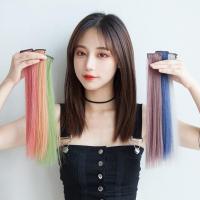 ราคา แฮร์พีซวิกผม วิก ช่อผมไฮไลท์ กิ๊บสีผม ช่อผมปลอม ไฮไลท์ผมหลบใน วิกผม (13669655069)