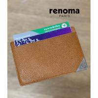 ราคา renoma หนังแท้ ใส่bookbank,passportได้ สภาพดี (29703242144)