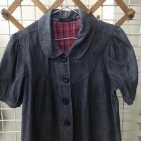 ราคา เสื้อครอปยีนส์คอบัว งานป้าย (6835307436)