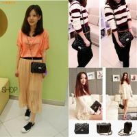 ราคา อุปกรณ์﹊ขายส่งกระเป๋าสะพายข้าง หนัง ตาข่ายสายเหล็ก (11508064630)