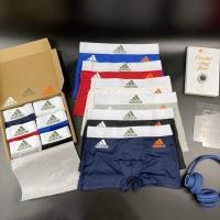 ราคา ADIDAS คอมโบกางเกงในผู้ชายยางยืดเย็น อาดิดาส คุณภาพสูง 5 ชิ้นกางเกงบ็อกเซอร์ชายในผ้านุ่มยืดระบายอากาศร้อนสุด (24225201318)