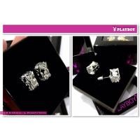 ราคา Playboy stud earring ต่างหู Playboy สวยมากๆ คะ สินค้าใหม่ ของแท้ จาก Shop คะ (20288802598)