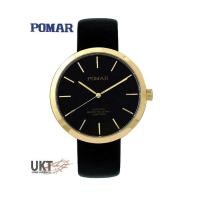 ราคา POMAR นาฬิการุ่น PM73553GG040120 หน้าดำ สำหรับผู้ชาย (9925125608)