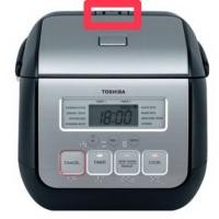 ราคา อะไหล่แท้ศูนย์/ฝาครอบรูระบายไอน้ำหม้อหุงข้าว TOSHIBA รุ่น RC-5MS NRFP19770000000 STEAM CASE SET สีดำ (24905257172)