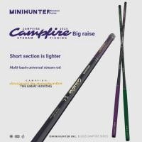 ราคา อุปกรณ์ตกปลา อุปกรณ์ตกปลา คันเบ็ด MiniHunter MiniHunter Bonfire Stream คันเบ็ดส่วนสั้นน้ําหนักเบาแบบพกพาปากม้าสูงคาร์บอนคันมือ (40777001710)