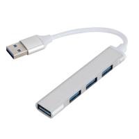 ราคา BS USB Hub 4-Port USB 3.0/2.0 Data Hub Adapter Portable USB Hub Extension Cable Splitter 4 Ports for Phone Computer Pad (13920832010)