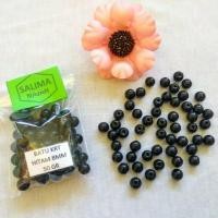 ราคา MATA หินตาแมว KRT สีดํา 8 มม. 50 gr Heavy Mutsin Mote ลูกปัดหัตถกรรมวัสดุ (55602522744)