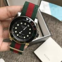 ราคา GUCCI Dive Black Dial Nylòn Watch (1932365399)