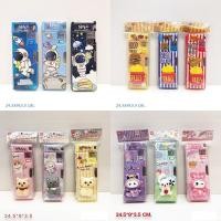 ราคา กล่องดินสอเปิดได้ 2 ด้าน พร้อมช่องเหลาดินสอ 2 ช่อง (1153207876)