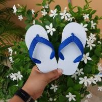 ราคา ช้างดาวจิ๋ว รองเท้าแตะเด็ก (สีน้ำเงิน) หูหนีบ สไตล์ช้างดาวเด็ก (8486577889)