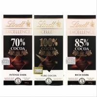 ราคา **ไม่รับคืน/เคลมทุกกรณี** Lindt Excellence Dark Chocolate คีโตน 100g (อ่านรายละเอียดก่อนสั่งซื้อ) (9742231113)