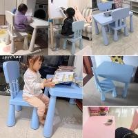 ราคา beige โต๊ะเขียนหนังสือเด็กโต๊ะเด็ก IKEA โต๊ะหนังสือเด็ก โต๊ะเด็กอนุบาล โต๊ะ1 เก้าอี้ + 2 เก้าอี้ (43176493150)