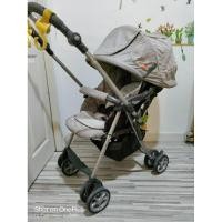 ราคา รถเข็นเด็ก Combi Granpaseo สีครีม สภาพสวยซัพพอร์ทครบ (6352372924)