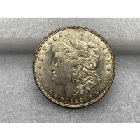 ราคา เหรียญเงินMorgan ของอเมริกาชนิดOne Dollars ปี1921 Mint D (29908192705)