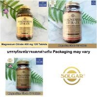 ราคา แมกนีเซียม ซิเตรต Magnesium Citrate 400 mg - Solgar (12158752545)